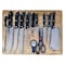 Knife Set with Cutting Board 13 Pieces
