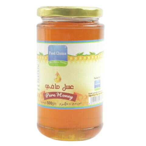 Food Choice Tall Pure Honey 500g