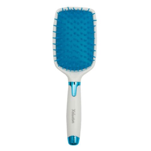 Xcluzive Premium Paddle Hair Brush White