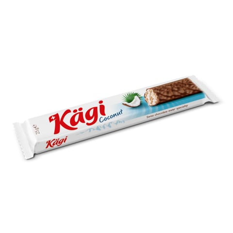 اشتري كاجي ويفر الشوكولاتة السويسرية بجوز الهند 25 جرام في السعودية