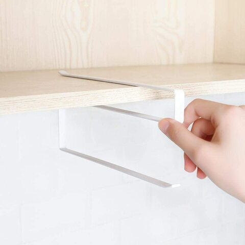 DreamColor Cabinet Cupboard Under Shelf Storage Rack Paper Towel Roll Dispenser Napkins Holder Trivet 