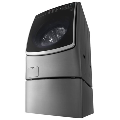 LG TwinWash Front Loading Washing Machine 21kg With Dryer 12kg FH0C9CDHK72 Silver