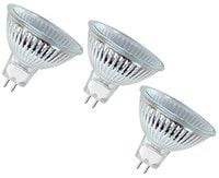 Osram Halogen-Reflector Standard Light Bulb GU5.3-socket, 12 Volt, 50 Watt, 36&deg; Beam Angle, Warm White/2800K - Pack of 3