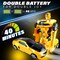 Kidwala RC Yellow Transformer Car with 2 Rechargeable Battery Black &amp; Yellow Robot for Boys