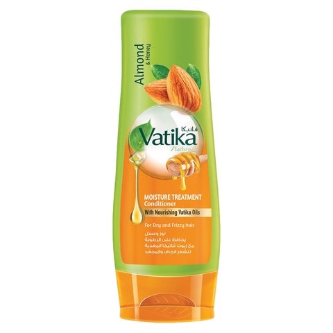 Vatika Naturals Moisture Treatment Conditioner  Enriched with Almond and Honey  For Dry and Frizzy hair  400ml
