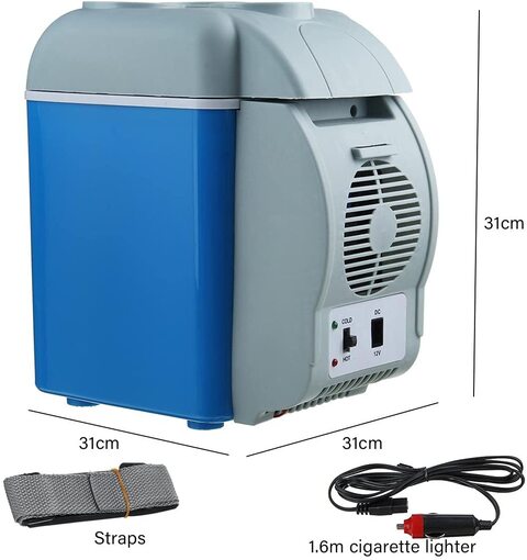 The Mohrim 7.5L Portable Electric Car Camping Fridge Freezer Cooling Warming Refrigerator