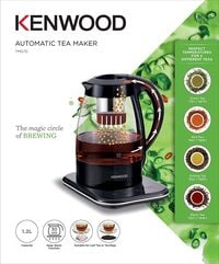 Kenwood Automatic Tea Maker, 1.2L, 2200W, Glass, TMG70