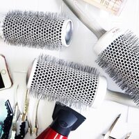 Olivia Garden Ceramic + Ion Speed Xl 25 Mm, Hair Brush With Extra-Long Barrel For A Faster Hair Drying &amp; Styling