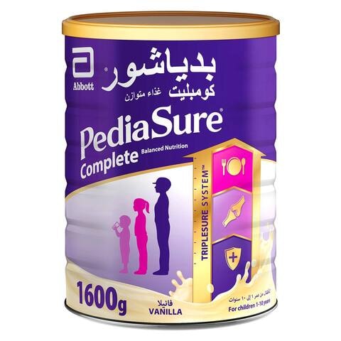 PediaSure Complete Vanilla Flavour Health And Nutrition Drink Powder 1 to 10 yrs 1.6kg
