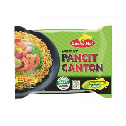 Lucky Me! Kalamansi Flavour Pancit Canton Instant Noodles 65g Pack of 5