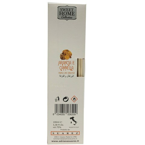 Buy Sweet Home Collection Organic Cinnamon Ambient Fragrance Dispenser  Orange 100ml Online - Shop Cleaning & Household on Carrefour UAE