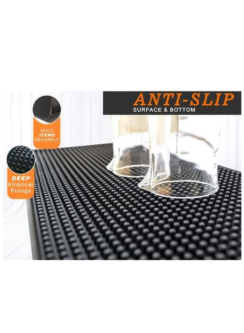 Rubber Bar Service Spill Mat - Black