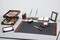 BESTAR EC 10 Pcs Wooden Desk Set (WALNUT)