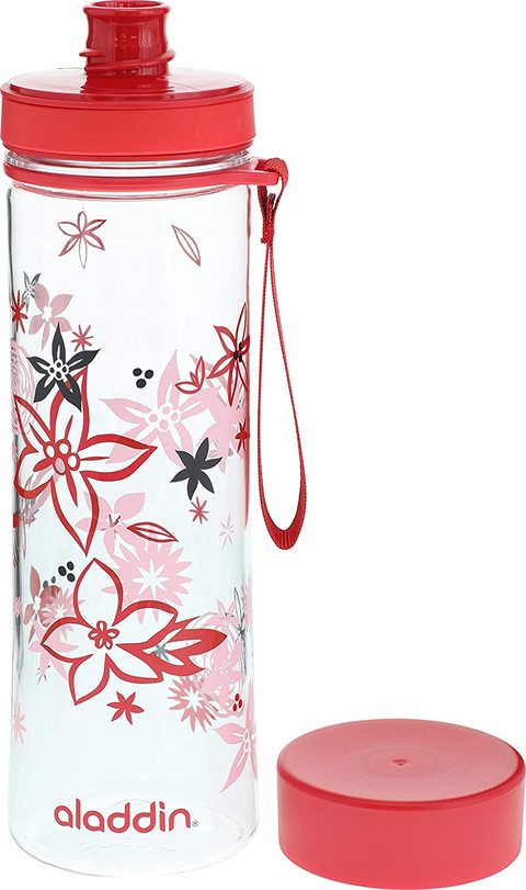 Aladdin Aveo Water Bottle 0.6L- Red (Graphics)