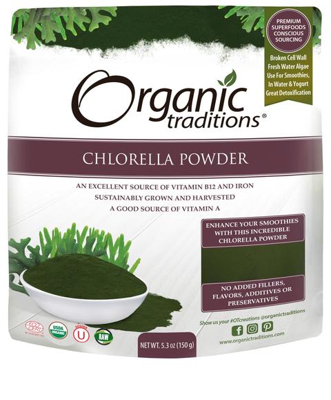 Organic shop chlorella powder