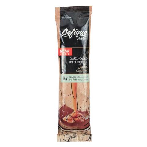 Buy Cofique Caramel Ice Coffee 24g in Kuwait