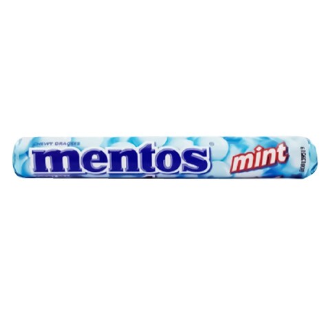 حلوى مطاطية بنكهة النعناع الحلوة من مينتوس 38 جم