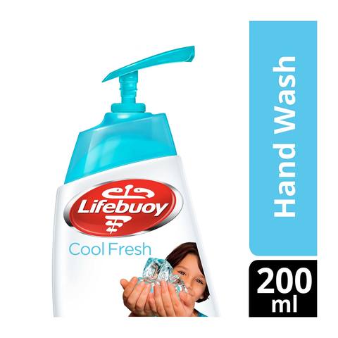Lifebuoy Cool Fresh Anti Bacterial Hand Wash White 200ml