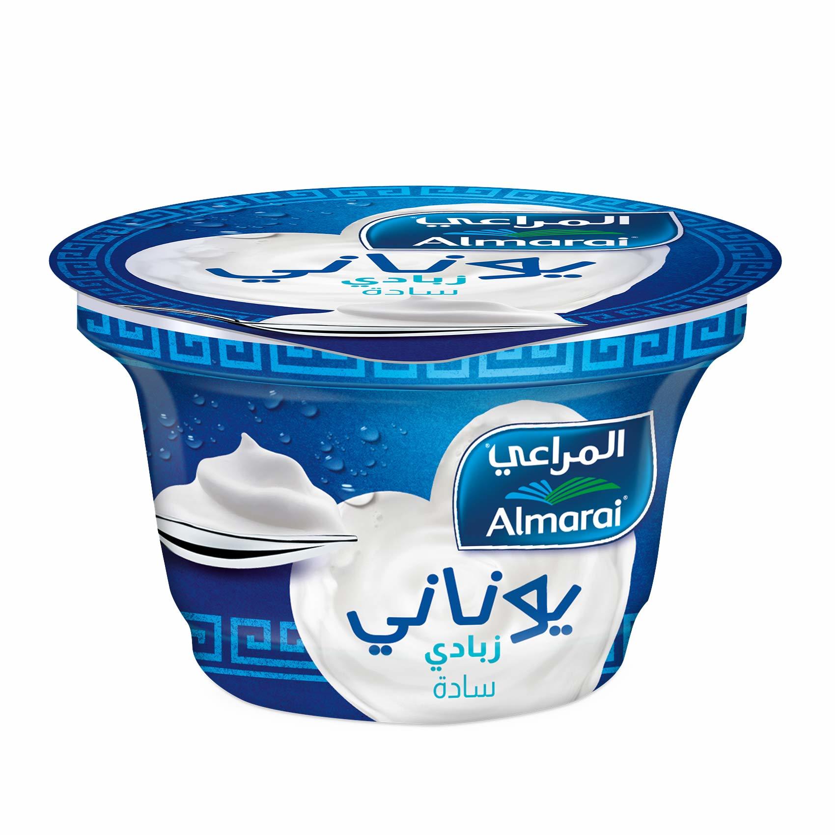 Buy Almarai greek yoghurt plain 150 g Online Shop Fresh Food on