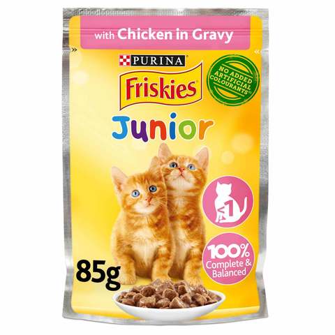 Buy Purina Friskies Kitten Chicken Chunks In Gravy Wet Cat Food