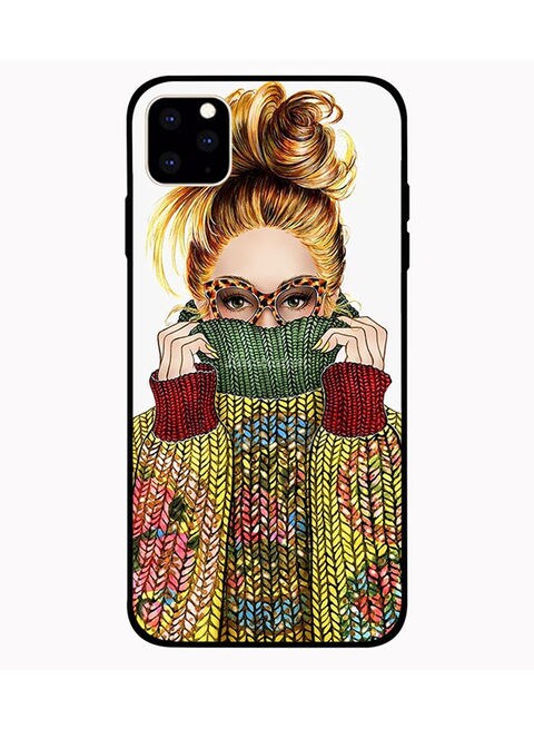 Theodor - Protective Case Cover For Apple iPhone 11 Girl Hidden Face