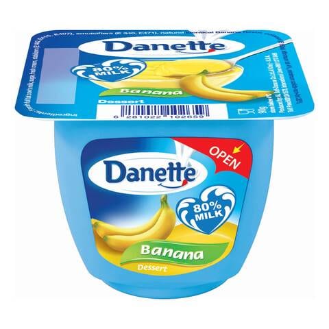 Danette Banana Flavour Milk 90g