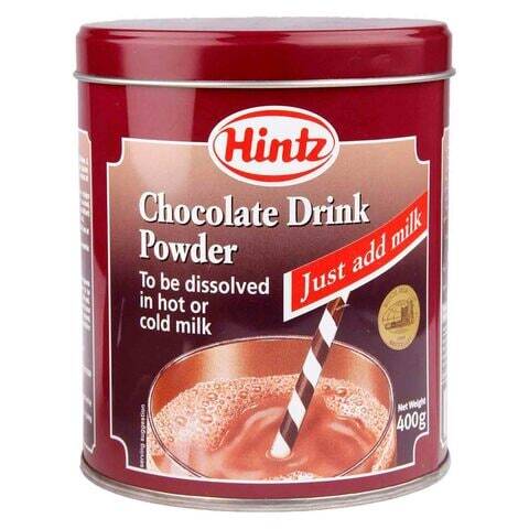 Buy Hintz Chocolate Drink Power 400G in Kuwait