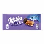 اشتري شوكولاتة ميلكا بالحليب وبسكويت الاوريو - 100 جرام في مصر