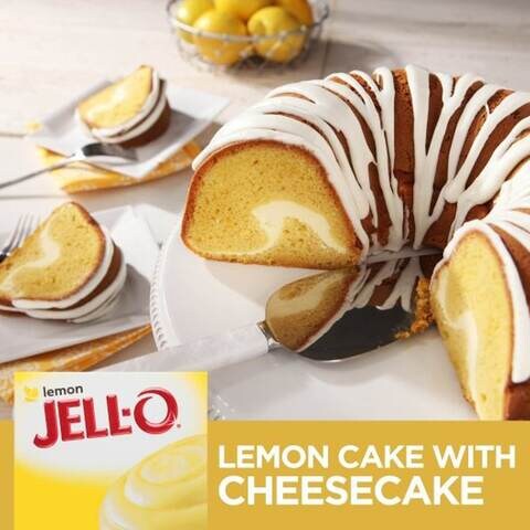 Jell-O Lemon Instant Pudding And Pie Filling 96g