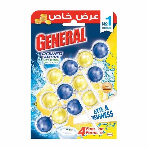 اشتري قالب معلق 4 فى 1 لتنظيف المرحاض من جنرال برائحة الليمون في مصر