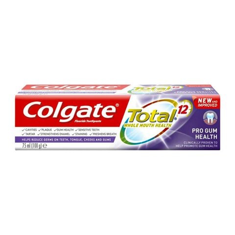 Buy Colgate Total Pro Gum Health Toothpaste 75ml in Saudi Arabia