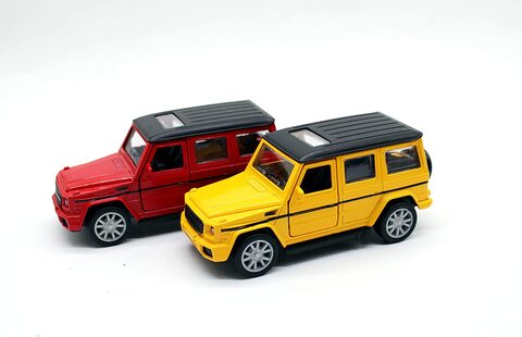 Generic Friction Jeep Special Edition Die Cast Model (Yellow)