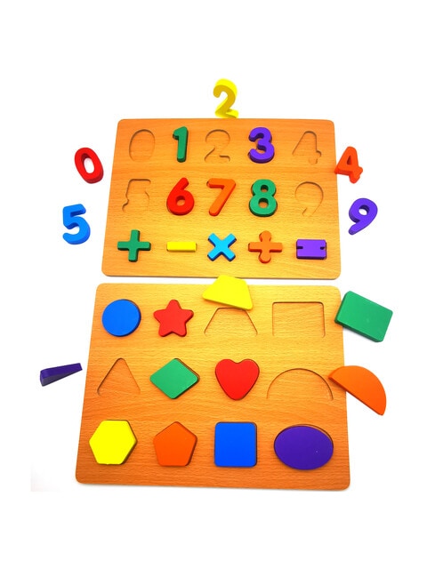 Wooden shape deals puzzles for toddlers