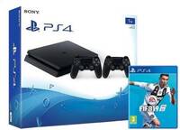 Sony Playstation 4 1TB Console With 2 Dualshock 4 Controller And FIFA 19