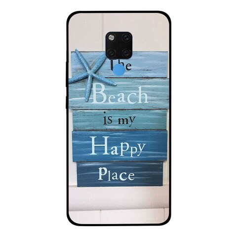 Theodor Protective Case For Huawei Mate 20 The Beach Is My Happy Place Silicone Cover
