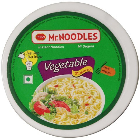 Pran Mr. Noodles Vegetable Flavoured Instant Noodles 60g