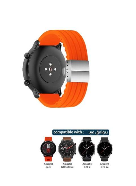 22mm Silicone Watch Strap for Amazfit GTR 2/2e/47mm