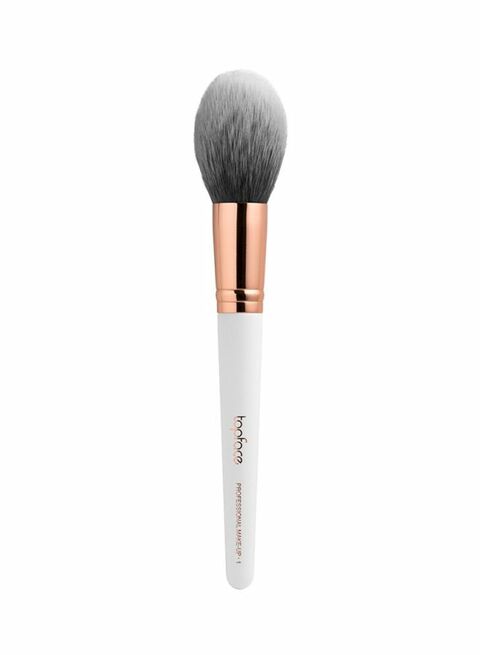 Topface Professional Powder Brush - White/Rose Gold/Grey