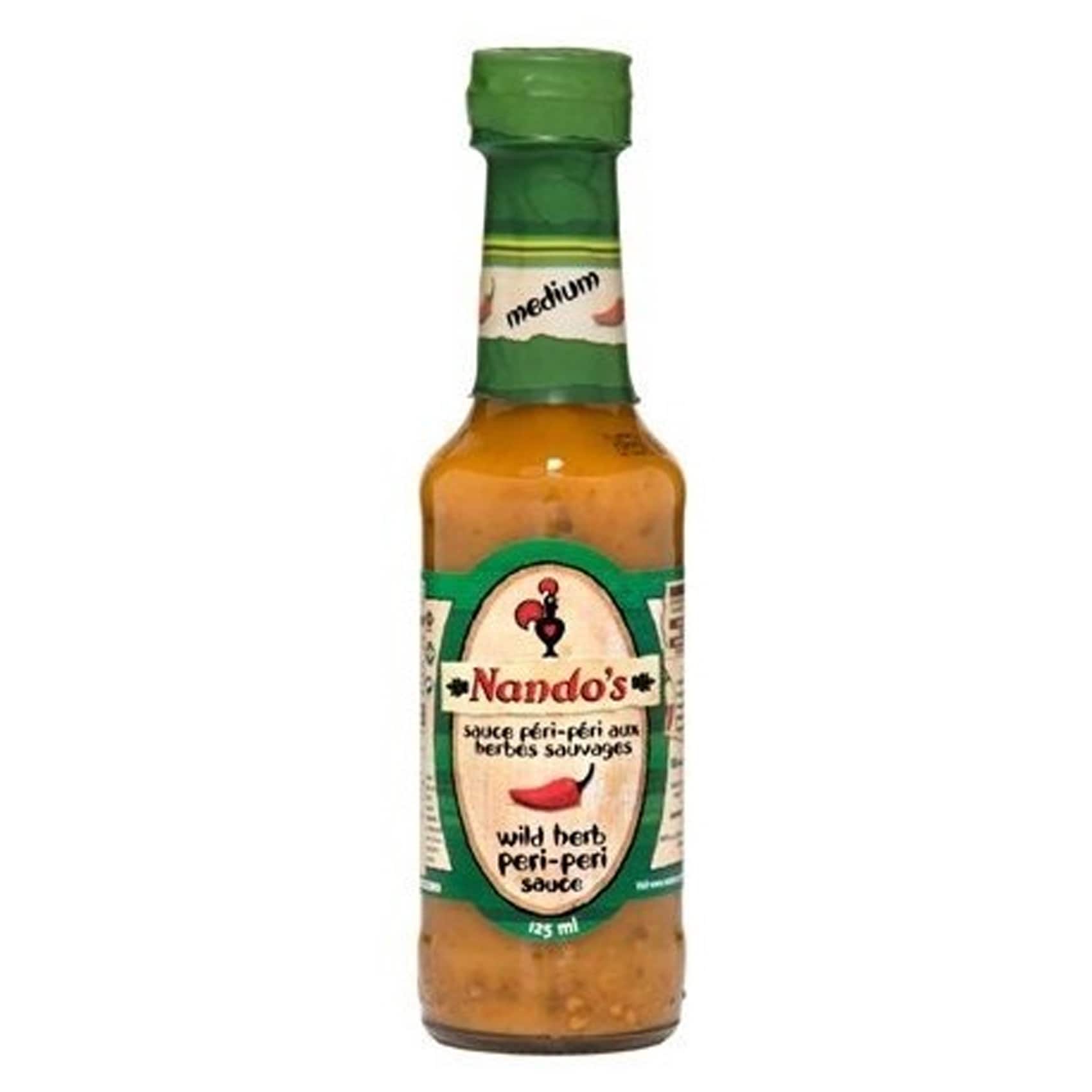 Buy Nando's Peri Peri Wild Herb Sauce 125g Online Shop Food Cupboard on Carrefour UAE