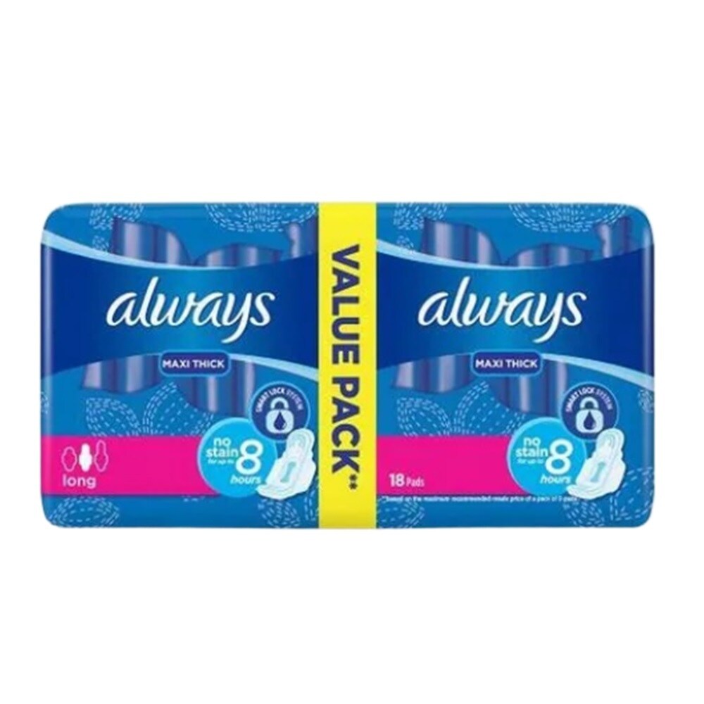 Buy Always Maxi Thick Long Value Pack Online