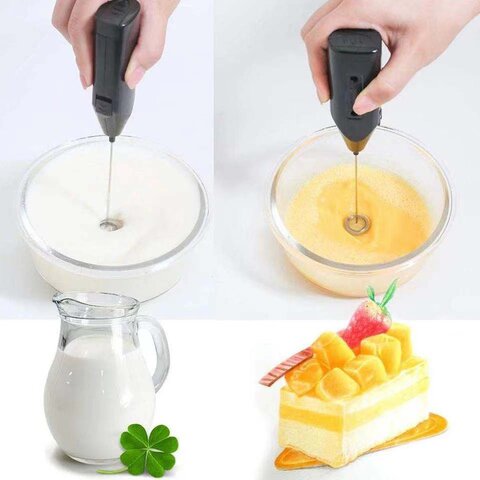 Electric Milk Frother Drink Foamer Whisk Mixer Stirrer Coffee Eggbeater Latte