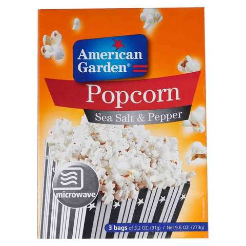 American Garden Popcorn Sea Salt And Pepper 273 Gram