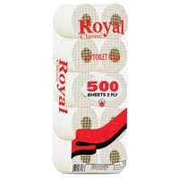 Royal Toilet Roll 500sheets 10 Rolls