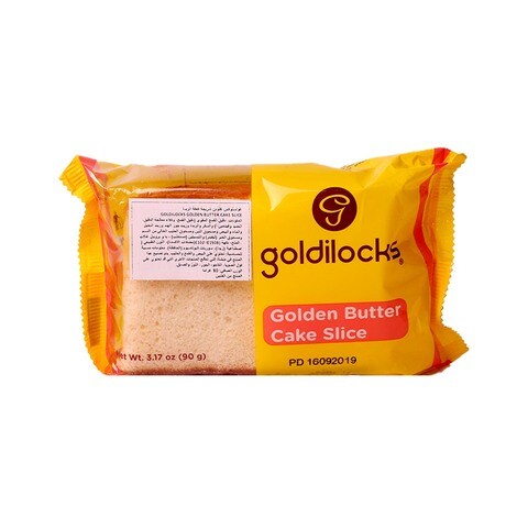 Goldilocks Golden Butter Cake Slice 90g