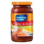 Buy American Garden Garlic And Herb Pasta Sauce 397g in Kuwait