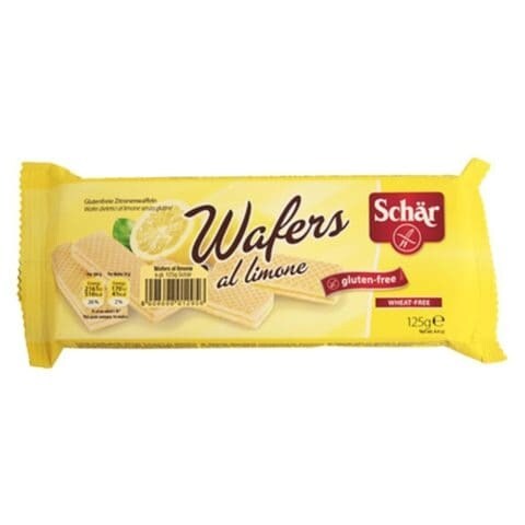 Schar Lemon Wafer Gluten Free 125G