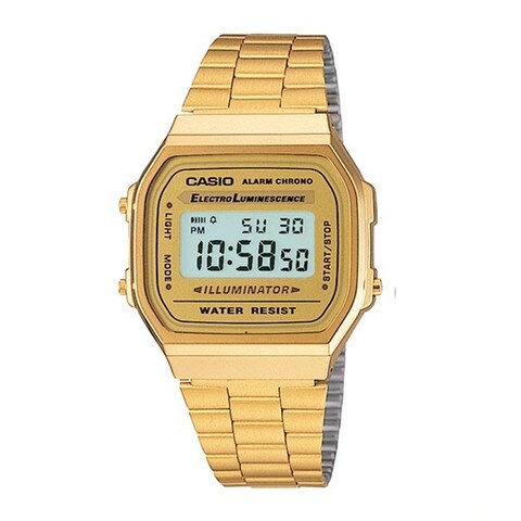 Buy Casio - Ladies Watch A168WG-9 Online - Shop Fashion, Accessories \u0026  Luggage on Carrefour UAE