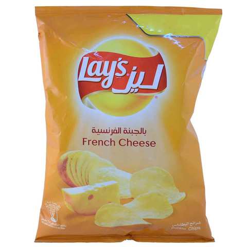 ليز شيبس بطاطا بنكهة الجبنة الفرنسية 62 غرام