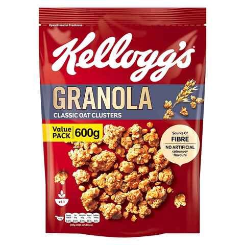 Kellogg&#39;s Granola Classic Oat Clusters 600g