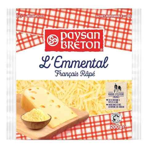 Paysan Breton Emmental Cheese Grated 200g